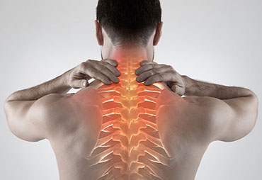 Upper back pain relief with cold laser therapy